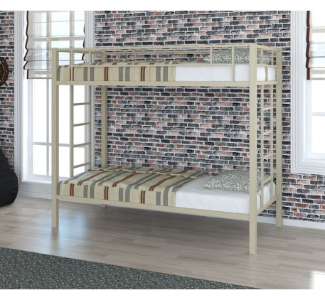 Двухъярусная кровать Валенсия Твист с боковыми лестницами